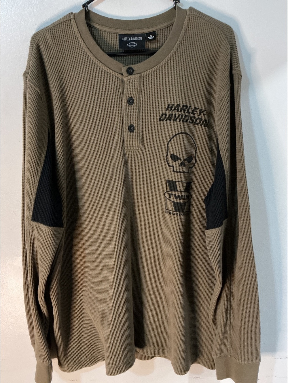 Harley Davidson Willie G Skull Heavyweight Long sleeve